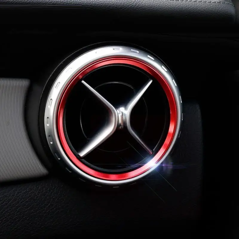 

Control system Air conditioner automobile modified car styling covers decoration bright sequins 15 16 17 FOR Mercedes Benz GLC