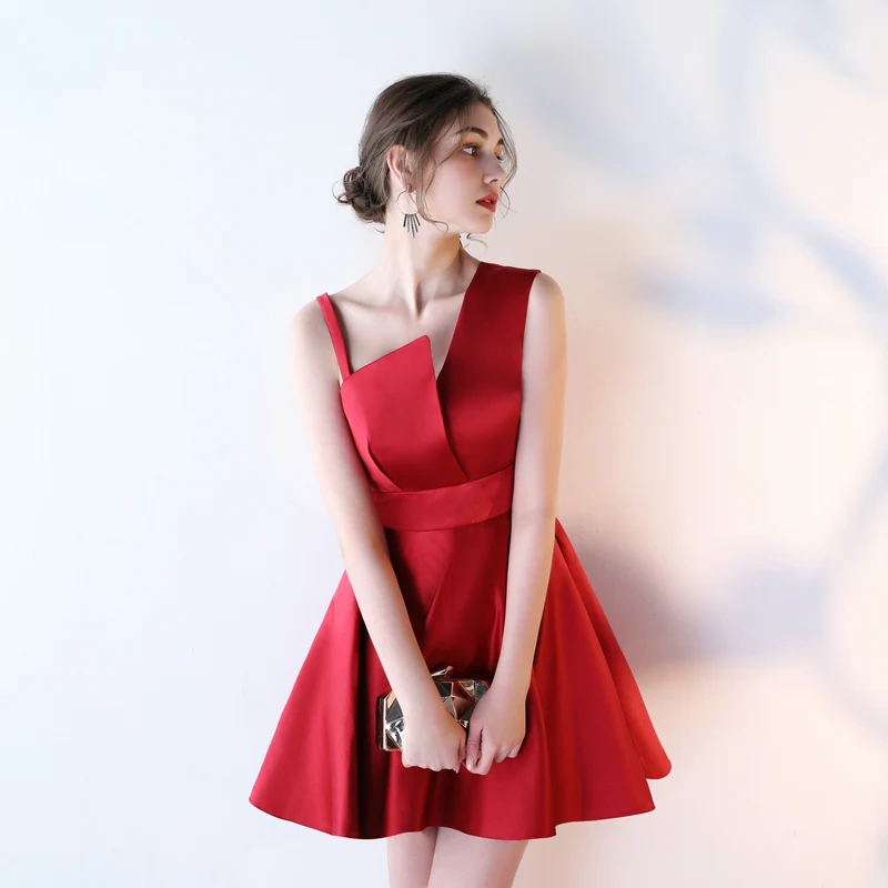 Robe de soiree винно-красное платье трапециевидной формы с открытой спинкой без рукавов вечернее платье vestido de festa платья для выпускного вечера платья для вечеринок