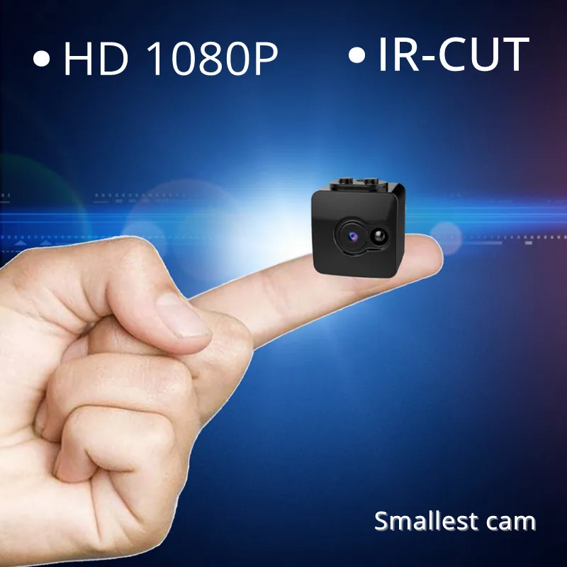 

1080P Full HD Mini Secret Camera Infrared Night Vision IR-CUT Micro Camcorder Smallest Nanny Cam Security Portable Kamera DV DVR