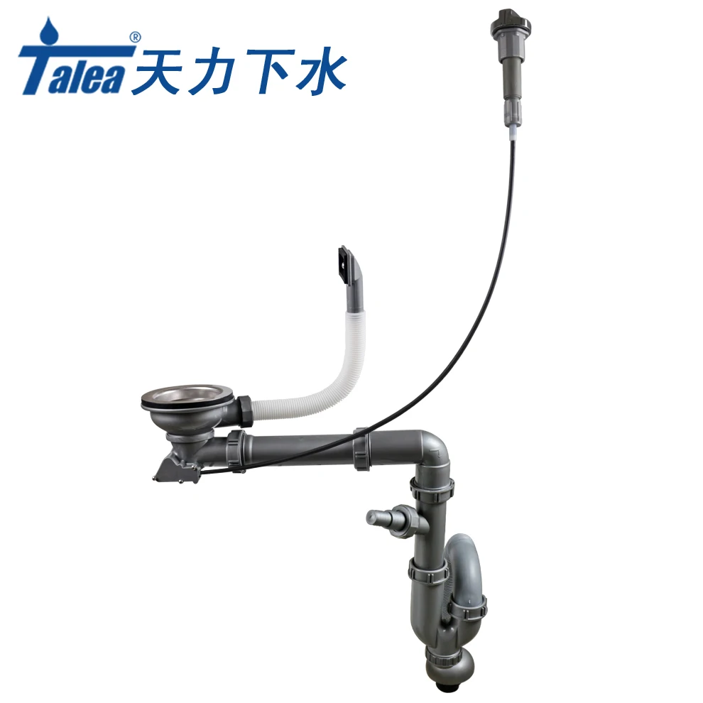  Talea Table Control Bowl Type Sink Drain kit kitchen drainage system with overflow drain kit Sink D - 32860280022