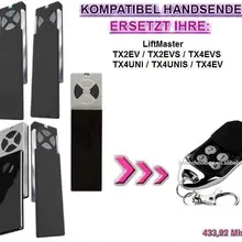 Liftmaster шамберлен TX2EVS/TX4EVS совместимый пульт дистанционного управления