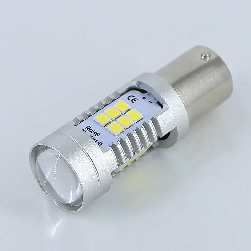 Светодиодные лампы Apmatauto 2x6000k Белые 1156 21 SMD Samsung для 2011 2017 Volkswagen MK6 Jetta дневные
