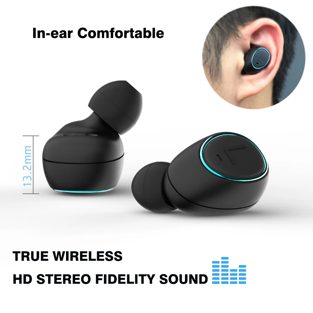 2020 Newest TWS Mini Headphones 3D Stereo Wireless Earphones Mini Bluetooth Headset pk i10 i14 i20 i60 i80 airdots tws Earbuds