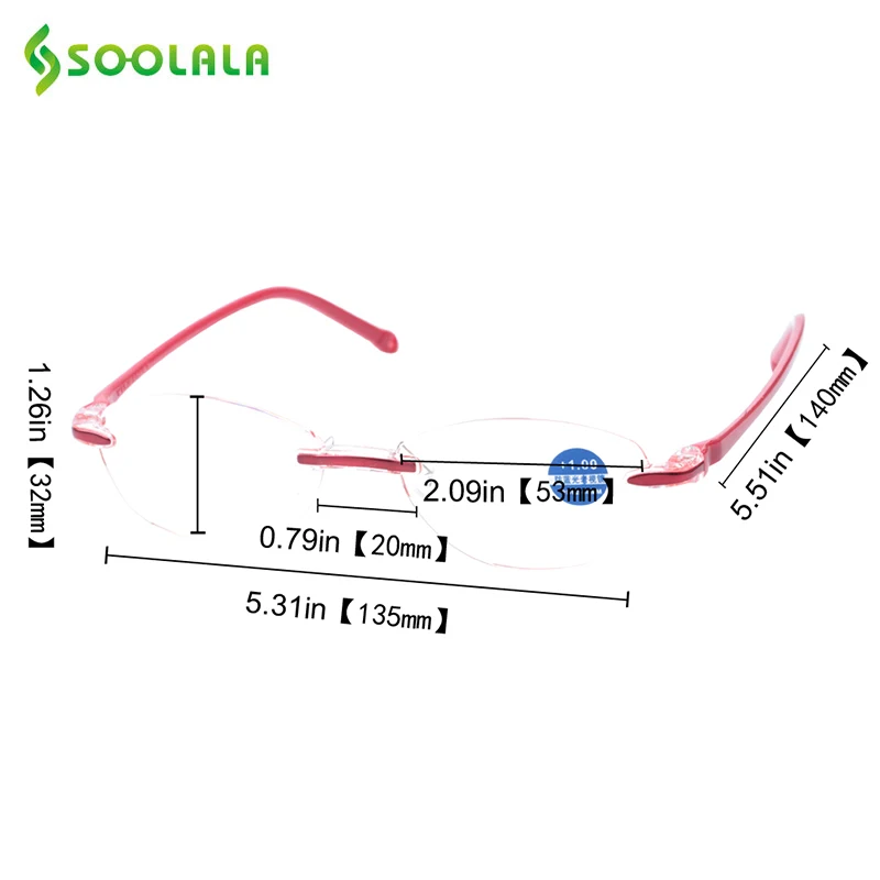 SOOLALA, анти-синий светильник, очки для женщин, очки для чтения, компьютерные очки, Пресбиопия, синий светильник, блокирующие очки+ от 1,0 до 4,0