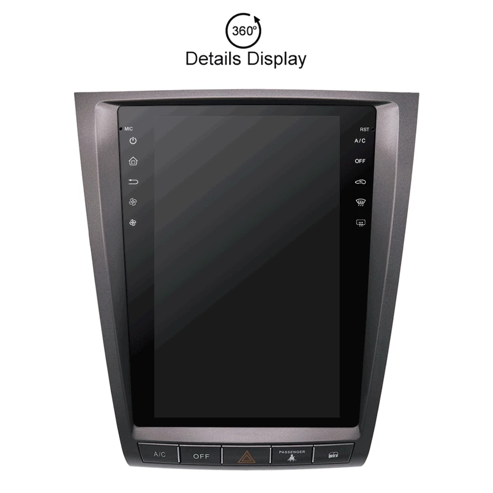 Cheap Aotsr Android 6.0 Tesla style Car No DVD Player GPS Navigation  for Lexus GS GS300 GS350 GS450 GS460 Unit Stereo Multimedia 2