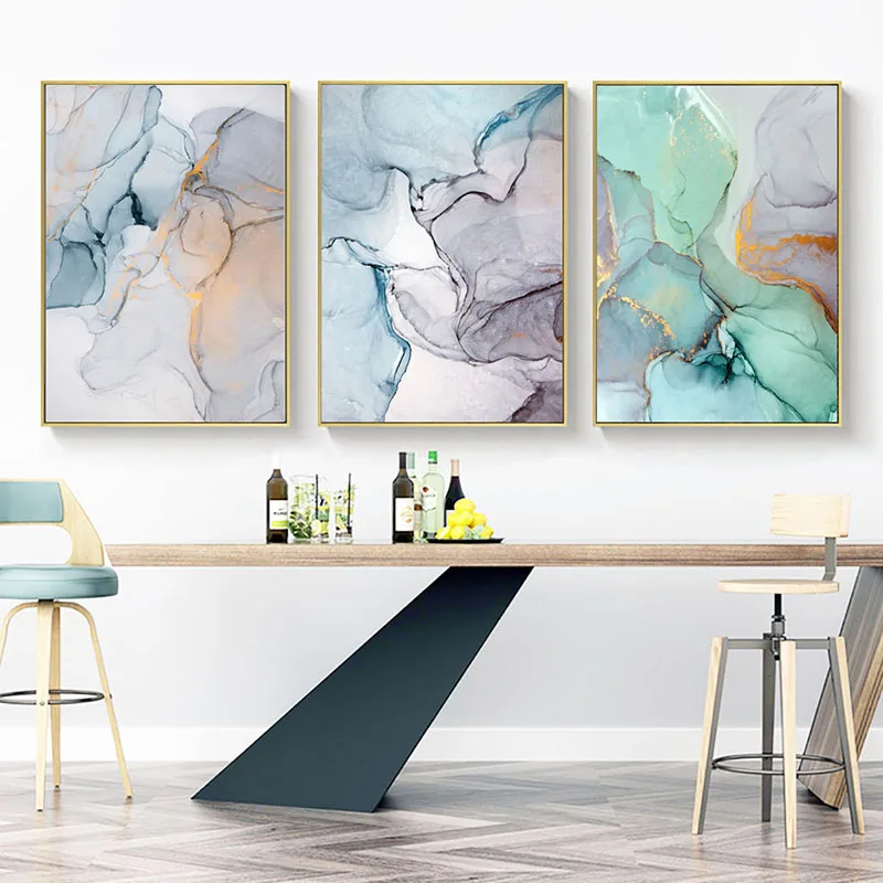

Retro Picture Abstract Painting Watercolor Nordic Poster Home Decor Minimalist Painting Canvas Prints Wall Art PrintsUnframed