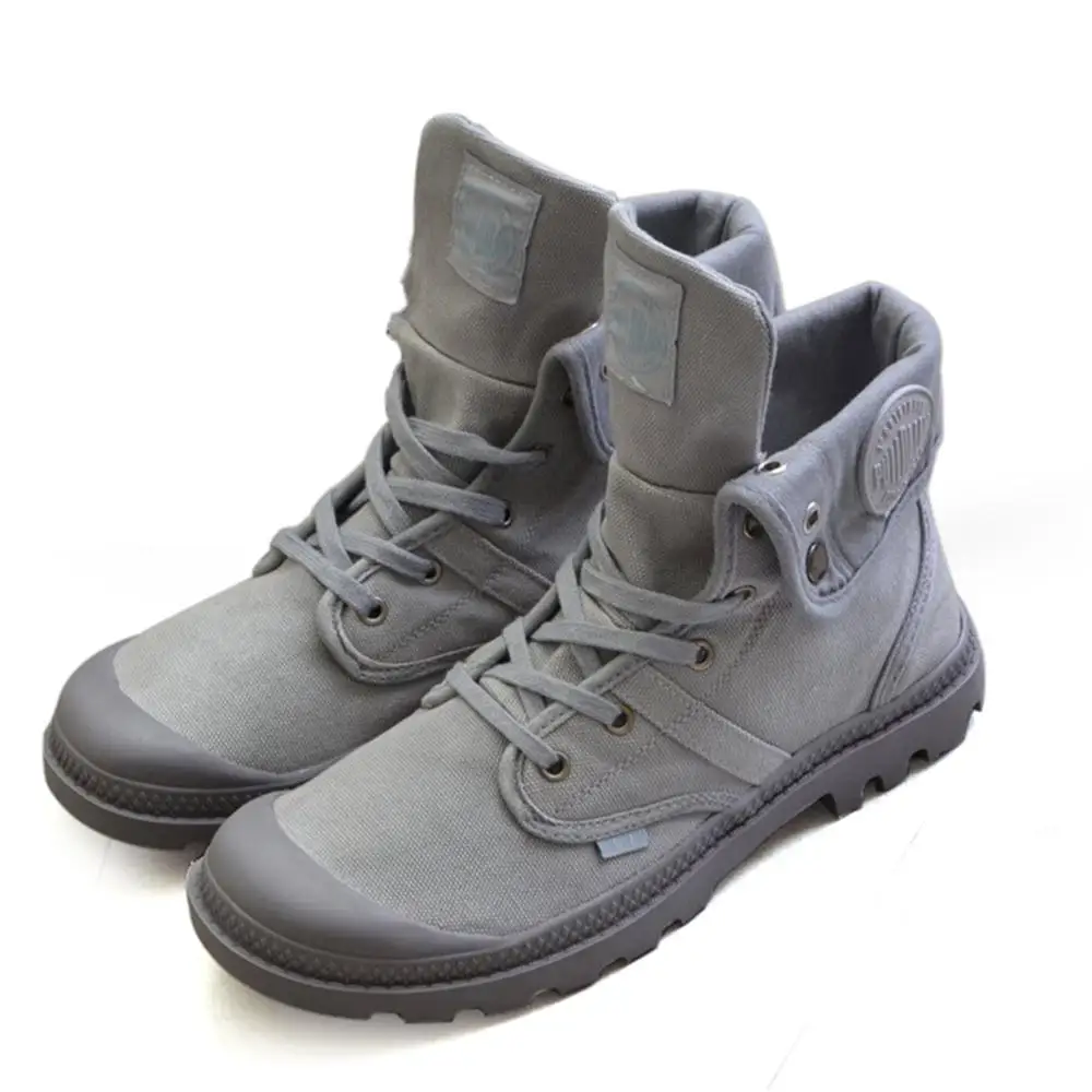 

2018 Spring Outdoor shoes Thick-soled High Martin boots Men's shoes Canvas shoes Retro Tide shoes Tooling boots