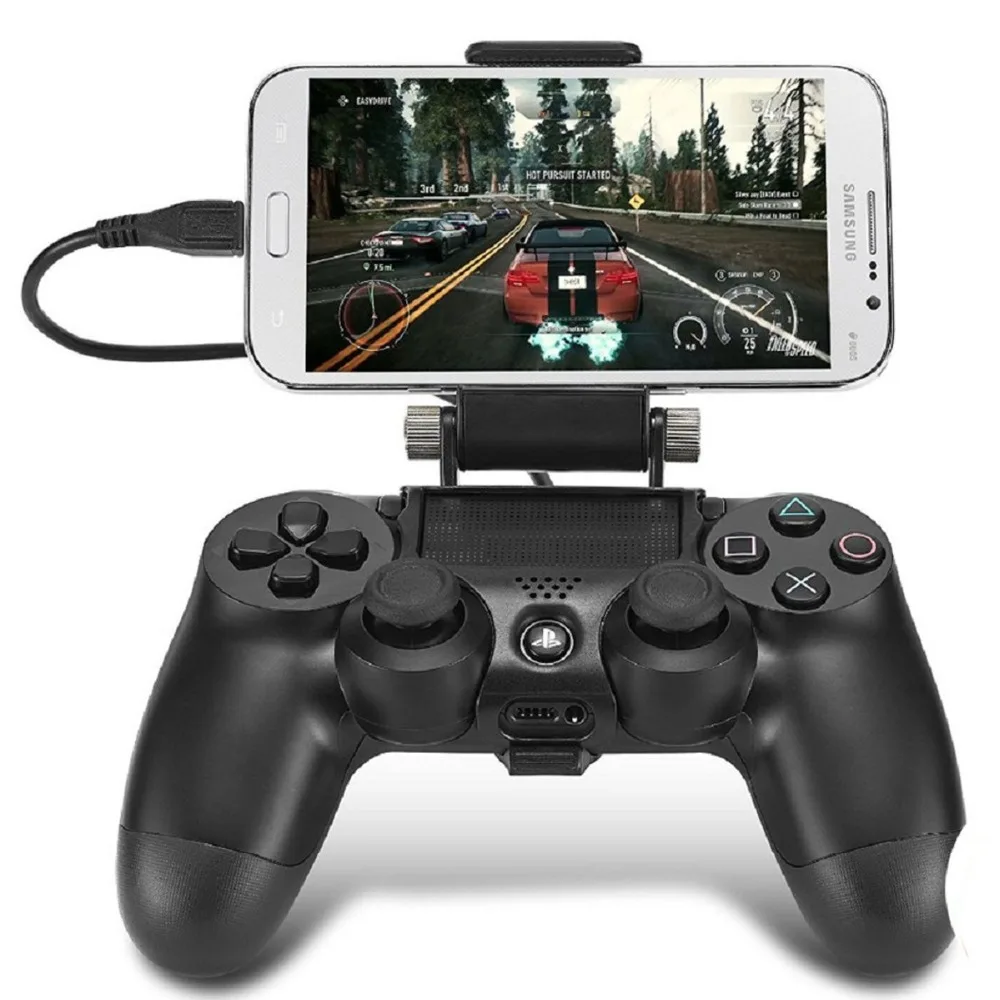 Зажим для смартфона держатель Подставка Кронштейн Sony PlayStation 4 PS4 беспроводной
