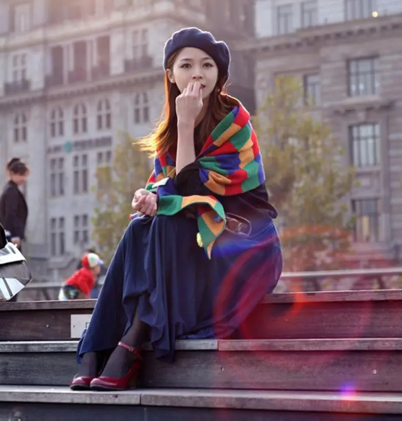 Fashion Wool Beret Women Lady French Artist Style Beanie