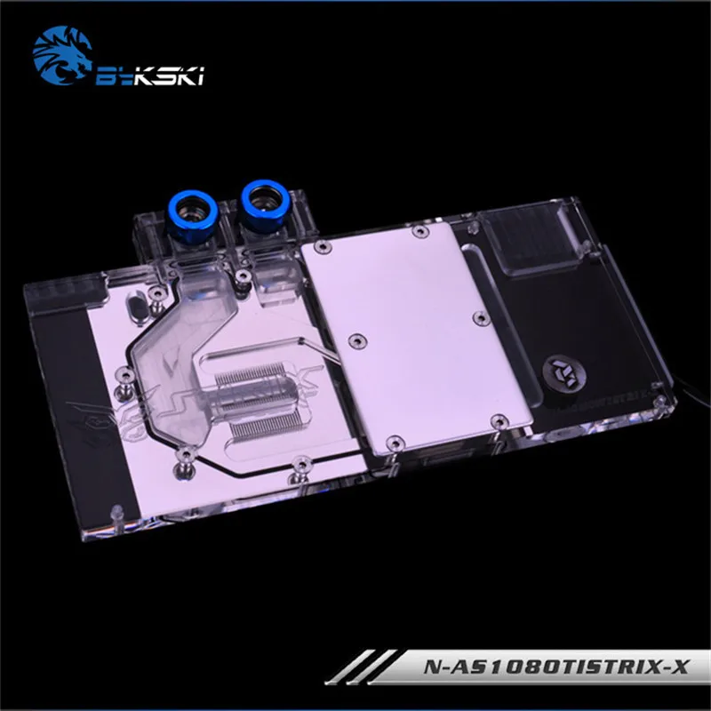 Bykski полный охват GPU водяной блок для VGA ASUS GTX1080TI 1080 1070 Raptor видеокарта N-AS1080TI STRIX-X