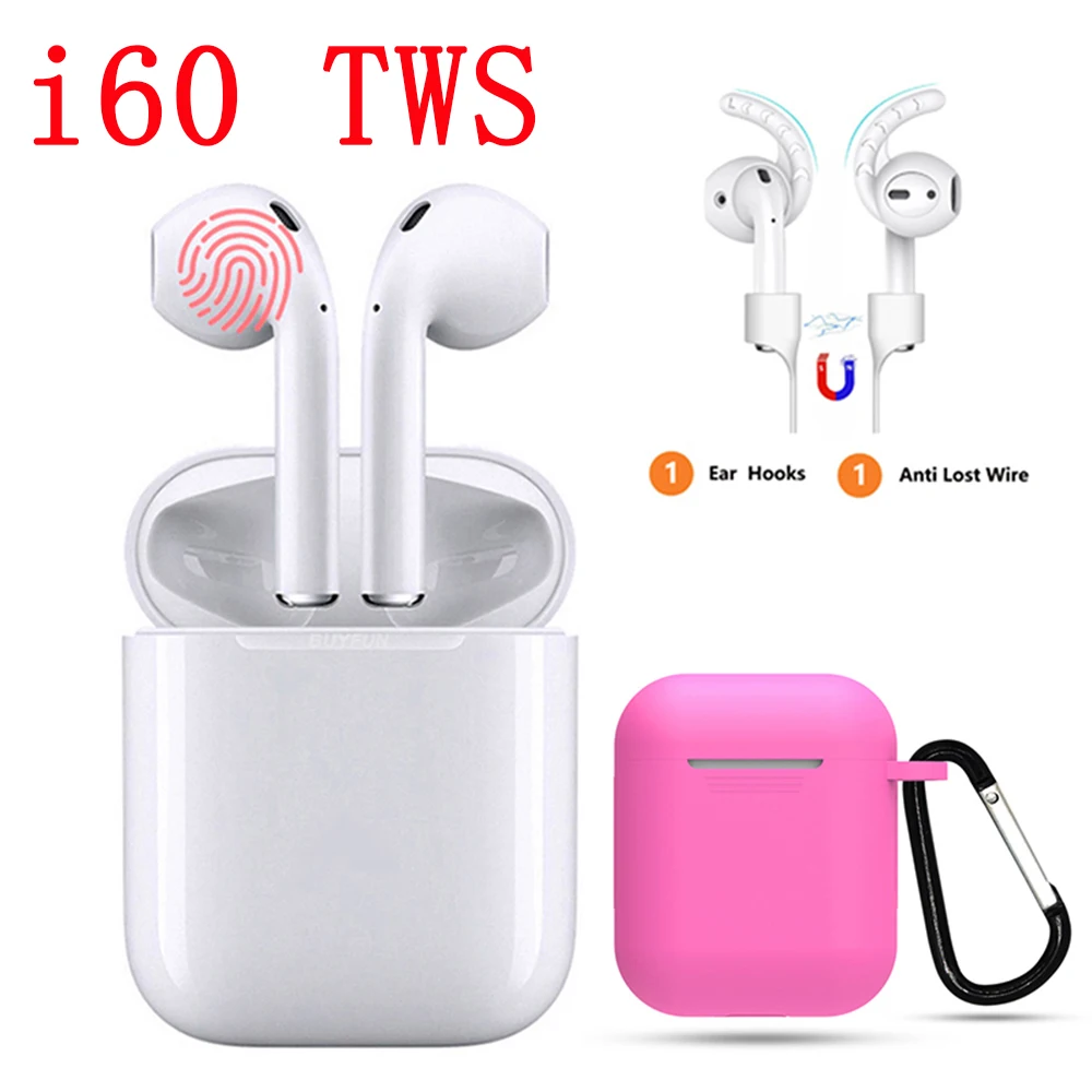 

Wireless Charging Pods i60 tws wireless Bluetooth 5.0 touch headset subwoofer pk i10 tws i12 i30 tws i40 i50 i60 i70 i80 i90