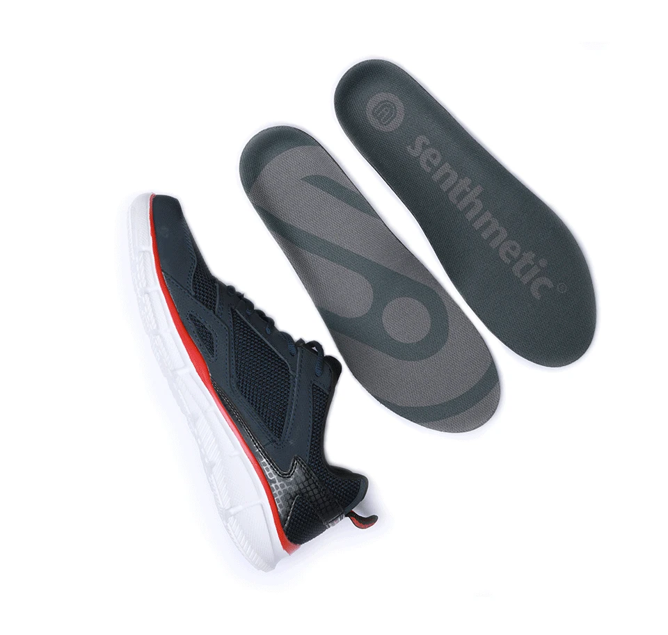 Original xiaomi youpin cushioning multiple shock absorbing power running insole rebound support protection sole sports insole (9)