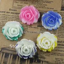 28 мм/розовые плоские бусины из смолы ювелирные аксессуары/фурнитура