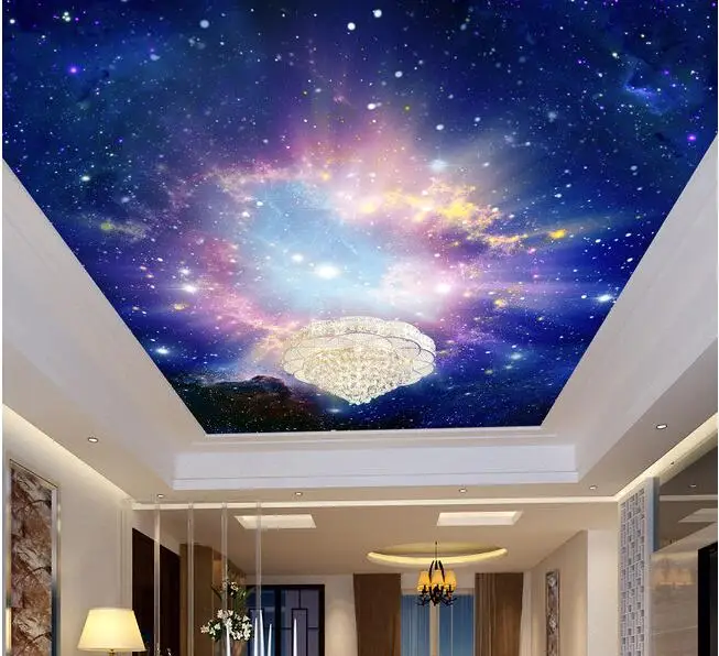 3d wallpaper custom mural non woven Dazzle beautiful sky zenith ceiling ...