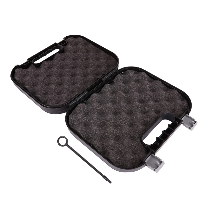 Caça de Alta Caixa de Engrenagens Espuma para Caça Qualidade Glock Case Pistola Tático Duro Arma Acolchoado Forro Acessório Abs 3 Caça de alta qualidade glock abs caso