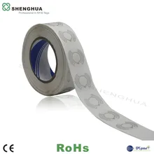10 шт./упак. ISO 18000-6C UHF RFID бумажные этикетки для CD rfid-диск стикер с Alien H3 чип Smart Document управление