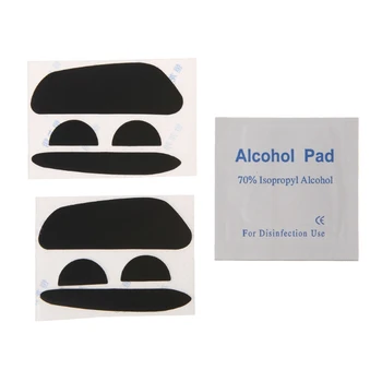 2 Sets 0.6mm Thickness Replacement Mouse Feet Skates for Logitech MX M950/MX Master wireless mouse