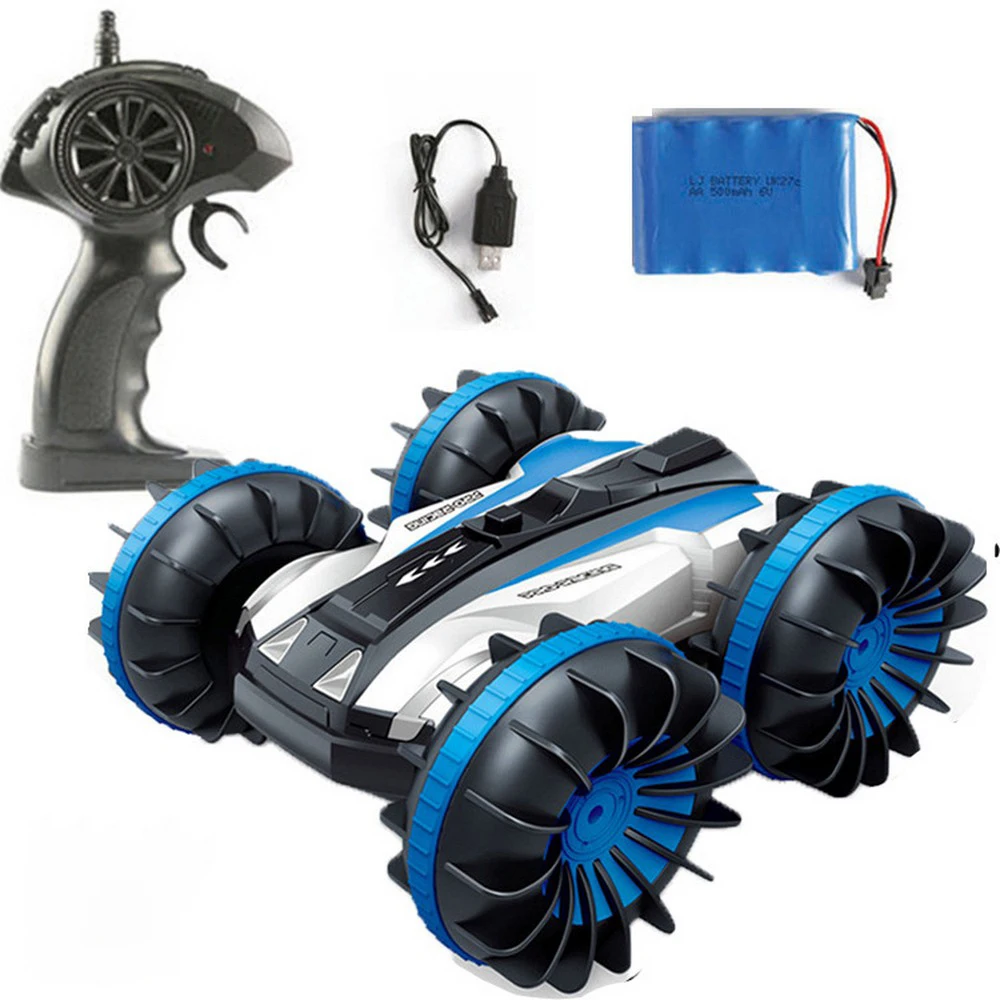 

RC Car 360 Rotate RC Stunt Car Driving on Water and Land Car Electric RC Toys Amphibious Electric Toys for Children