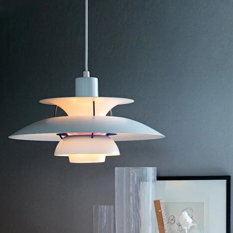 

JAXLONG Nordic Aluminum Pendant Lights Living Room Bedroom Lustre Restaurant Hanglamp Dining Room Reading Fixtures Hall Aisle