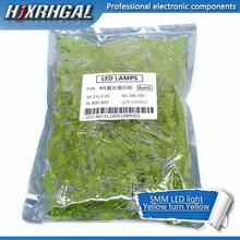 1000 шт желтый clight-излучающие диоды желтый поворот желтый 5 мм led и hjxrhgal