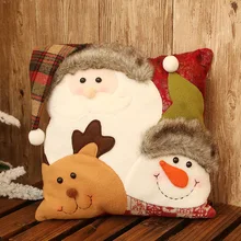 

Christmas Pillow Cushion New Year Room decor Christmas Decorations for Home Christmas Birthday Couple Gift Navidad Natal 2019