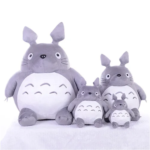 Fancytrader Rare Item New Pop Cute Giant Totoro Plush Toy Cartoon Stuffed Totoro Cat Grey Anime Doll 65cm Best Gift Choice (5)