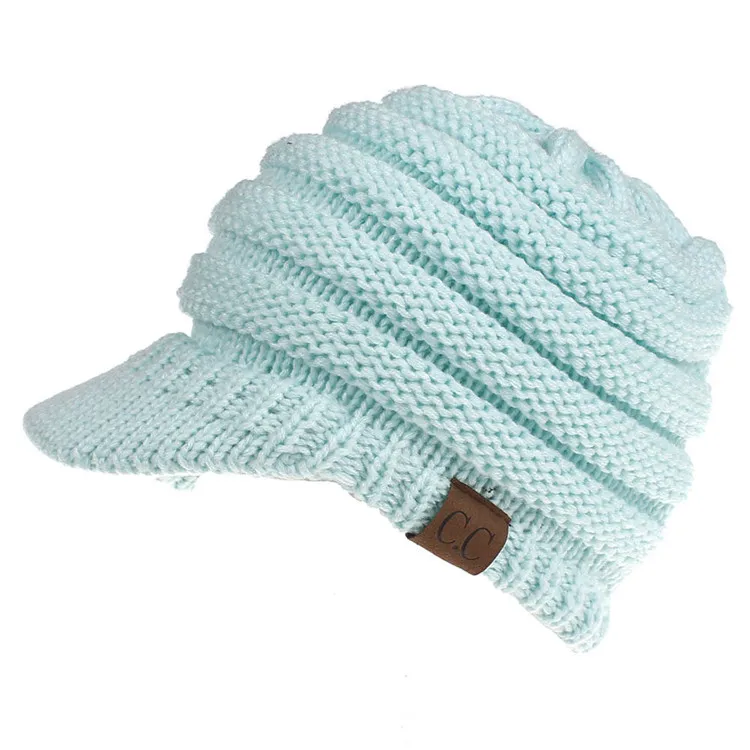 2018 New Autumn And Winter Fashion Lady Warm Hat For Women's Caps Skullies & Beanies Wool Acrylic Casual Solid Hat ACI126 (26)