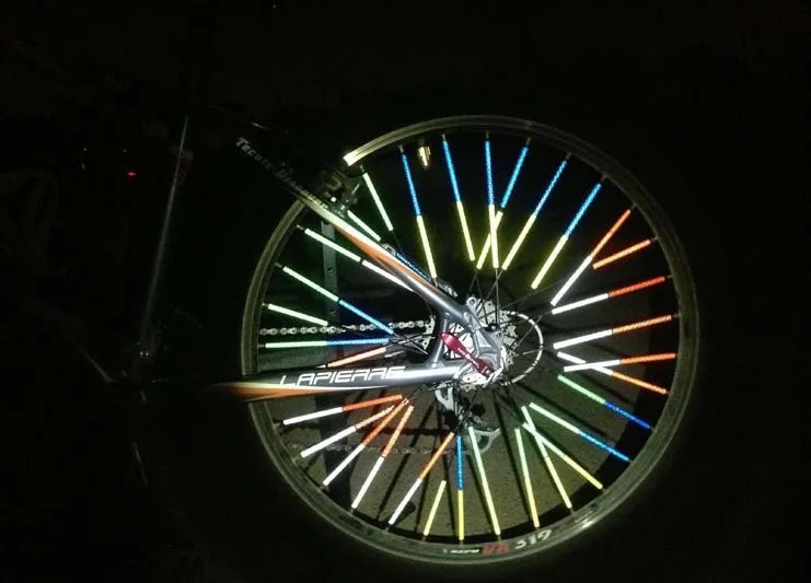 Flash Deal 12Pcs Bicycle Mountain Bike Riding Wheel Rim Spoke Mount Clip Tube Warning Light Strip Reflector Reflective Outdoor 75mm 6 Flash Deal 12Pcs Bicycle Mountain Bike Riding Wheel Rim Spoke Mount Clip Tube Warning Light Strip Reflector Reflective Outdoor 75mm 6