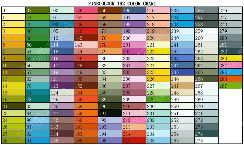 FINECOLOUR для детей от 6 до 12 лет 24 36 48 60 72 192 240 Цвет установлен на спиртовой Эскиз