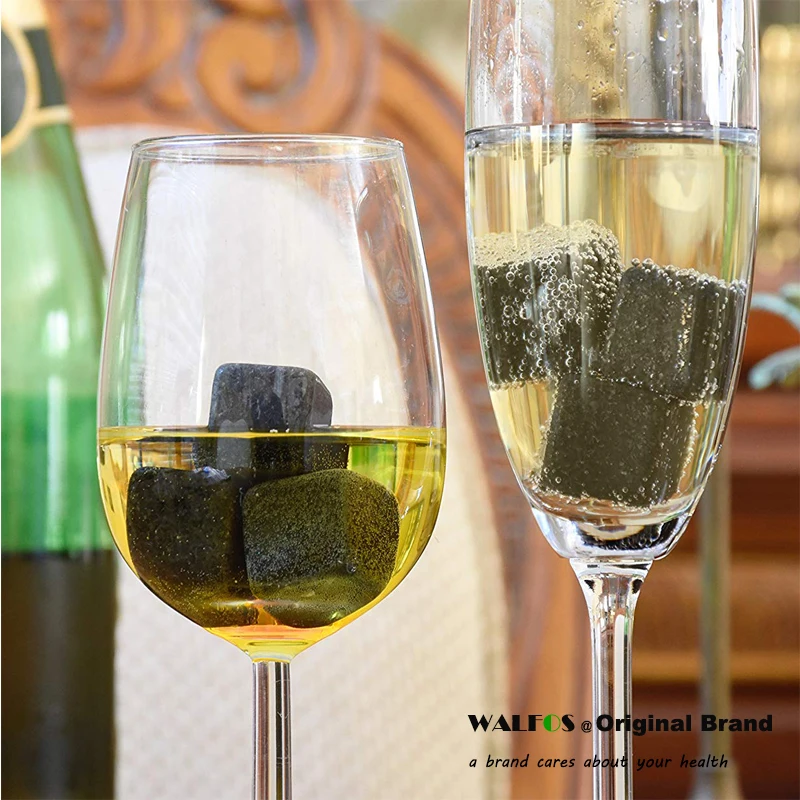 WALFOS 100% натуральные камни для виски кубик льда камень кулер подарок на свадьбу