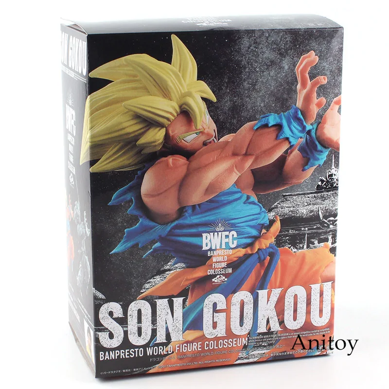 Фигурка "Dragon Ball" Супер Saiyan Son Goku/BWFC BANPRESTO мир Рисунок ПВХ фигурка Коллекционная модель игрушки 20 см KT4795