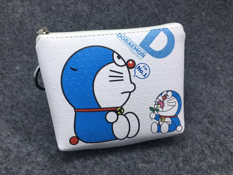 Newest Design Doraemon Mini Coin Purse Cartoon Anime Zero Wallet Casual