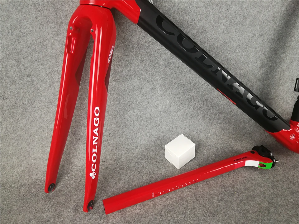 Новинка 2019 T1100 UD матовая черная красная Colnago C64 карбоновая рама для шоссейного