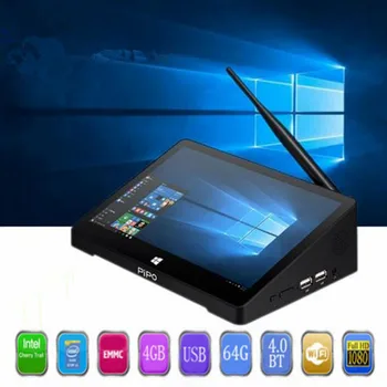 PIPO X10 pro WINS Andriod 5.1 Mini PC Intel Z8350 Quad Core 4G 64G 10.8 inch IPS