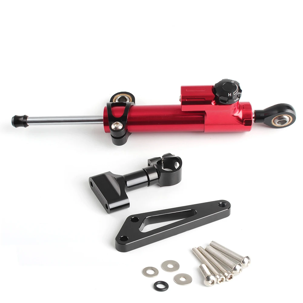 

Motorcycle Steering Damper Stabilizer Linear Damper Steering Kits for Honda CB600F Hornet CB 600F 600 F 2007-2016 2015 2014 2013