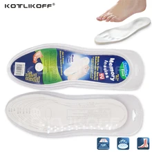 KOTLIKOFF/1 пара стельки из пены с эффектом памяти, стельки для бега, ортопедические стельки для ног, защита стопы, комфорт, облегчение боли, все размеры