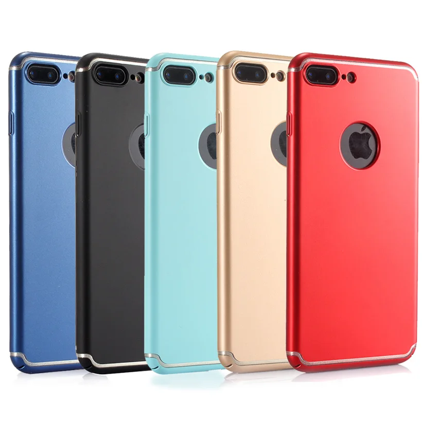 Ultra Thin Cases For iPhone 6S 7 8 Plus Simple Plain Phone Back Cover
