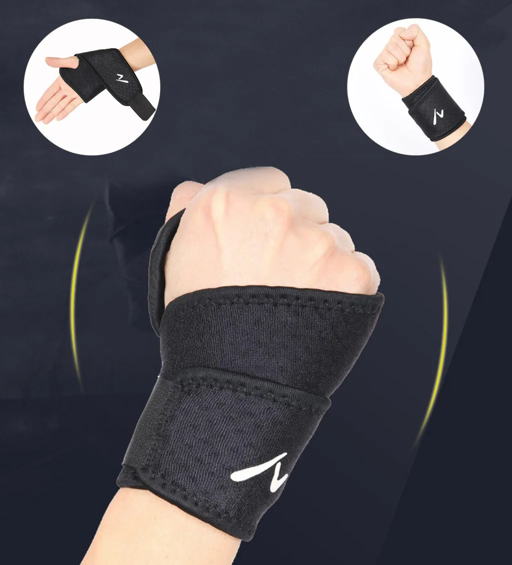 

Elastic nylon Rock Climbing Indoor Outdoor Wrist Protection Support Ball Sports breathable comfortable wrist support wrist strap