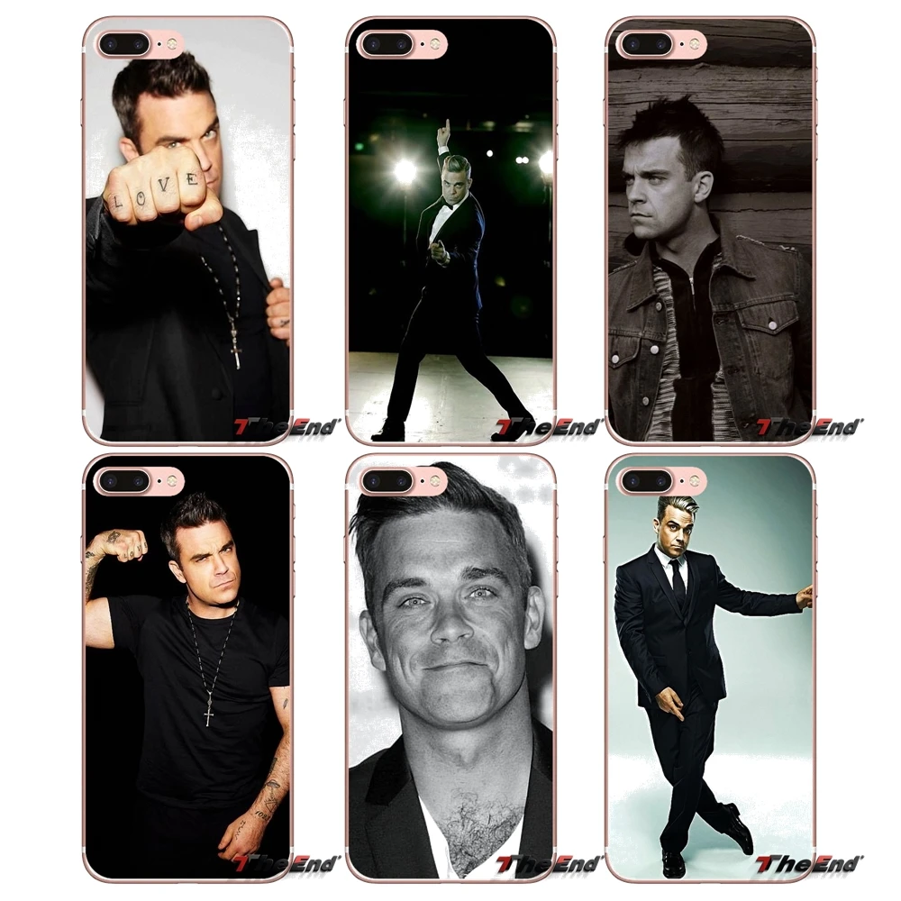 Для Xiaomi Redmi 4 3 3S Pro Mi3 Mi4 Mi4i Mi4C Mi5 Mi5S Mi Max Note 2 чехол UK Singer Star Robbie Williams Модный