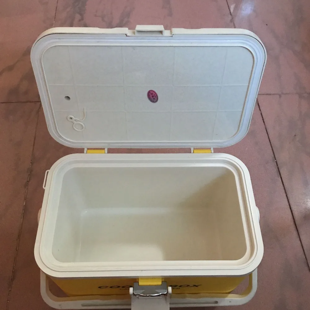Коробка для рыболовных снастей с изоляцией, открытый автомобильный охладитель, ледяной органайзер для лекарств 8.8L