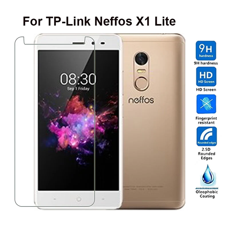 

2.5D 9H Protective Glass Film For TP-Link Neffos X1 Lite Tempered Glass Screen Protector On TP Link X1Lite X 1 TP904A TP904C