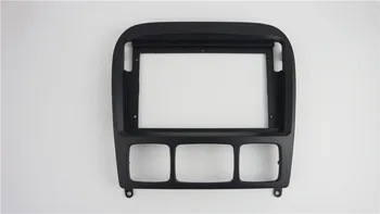 

Special 9inch Car Radio Fascia Frame Dash Panel for Benz S CLASS (W220) 2006 BLACK Head Unit Car Refitting Stereo