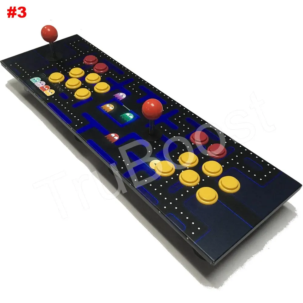 2 игрока двойная Raspberry Pi аркадная игра ретро консоль несколько деревянных игровых