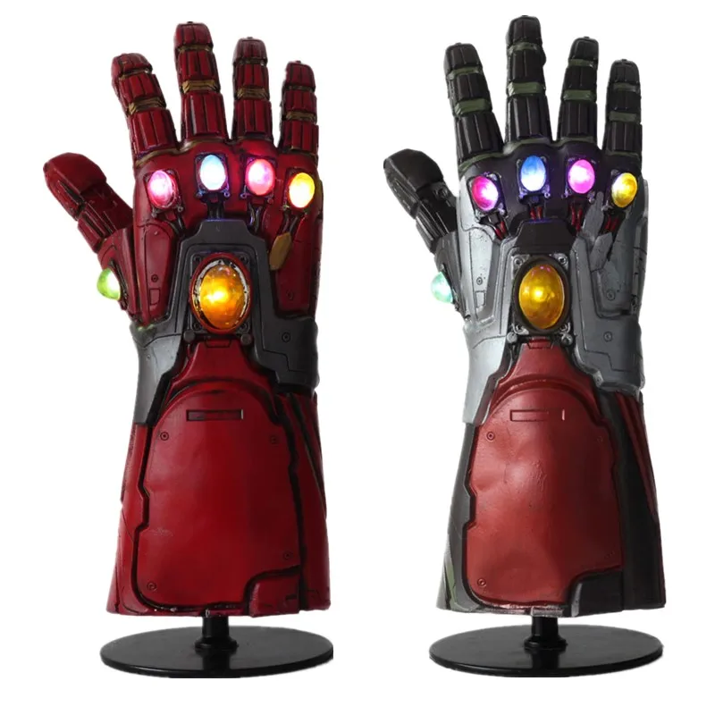 LED Glowing Iron Man Infinity Gauntlet Avengers 4 Endgame ...