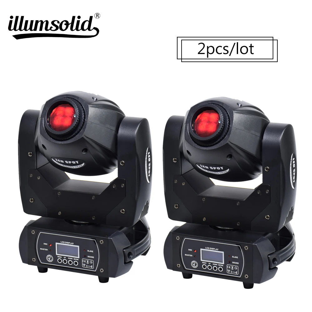 

60W 3 Facet Prism LED Spot Moving Head Light DMX DJ Stage lighting 2pcs/lot