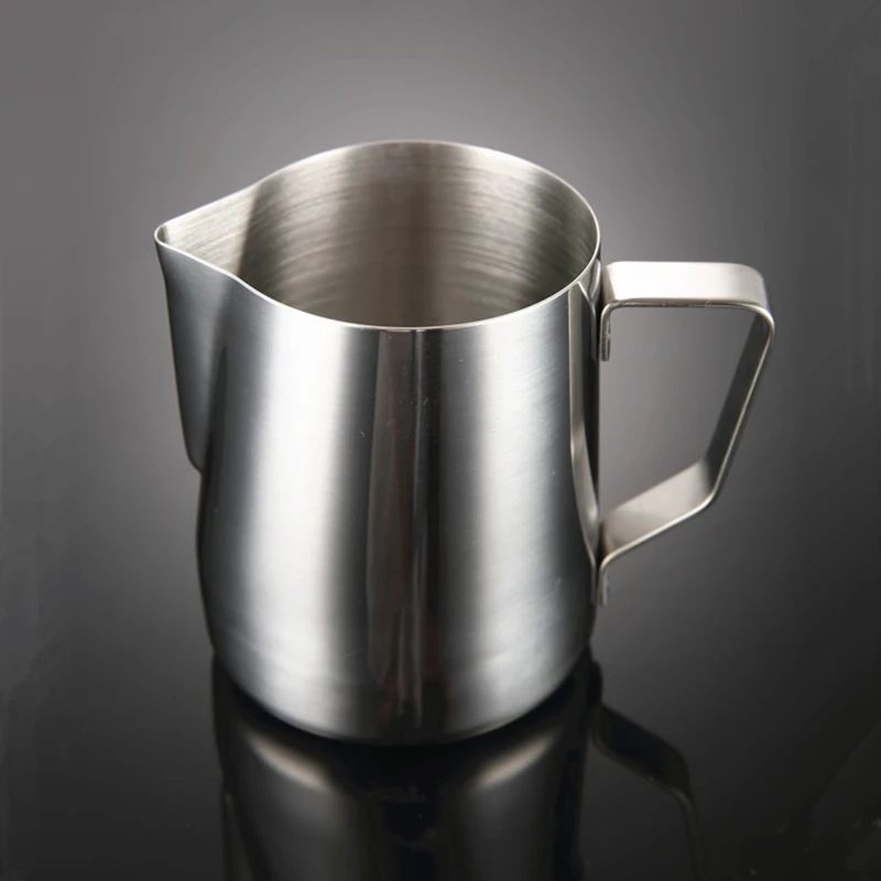 

High quality Stainless steel coffee pull flower tools moka pot milkshake foam fancy cup coffee apparatus milk jug Cafe Kitchen