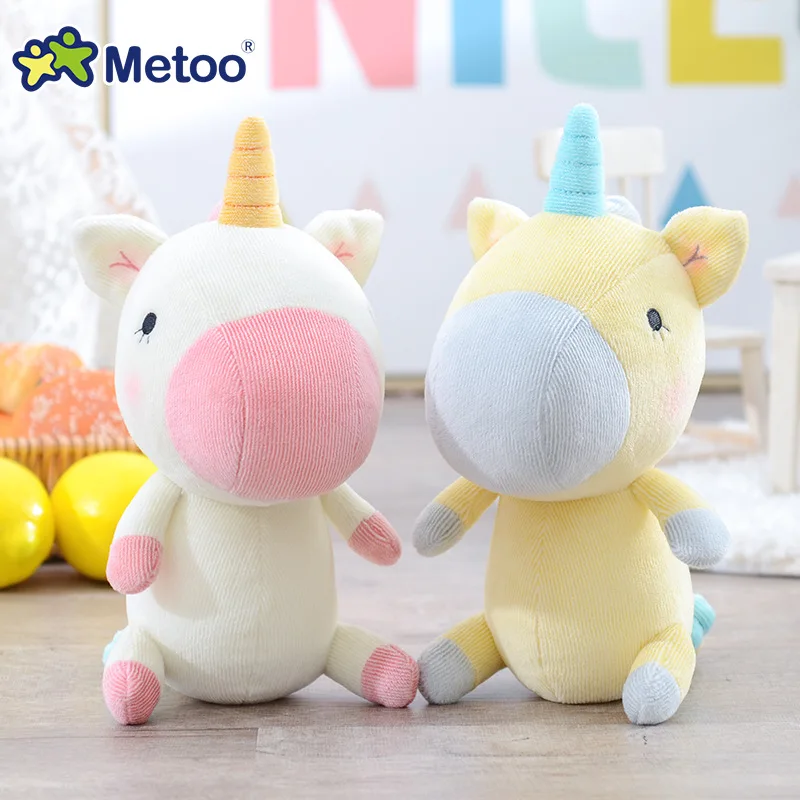 

New Metoo Kawaii Unicorn Plush Toys Baby Girls Cartoon Horse Soft Stuffed Dolls Kids Children Birthday Gifts Infant Newborn Toys