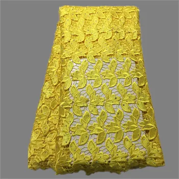 

Most fashion water soluble lace fabric nice guipure cord lace material with rhinestones EWP89(5yards/lot)