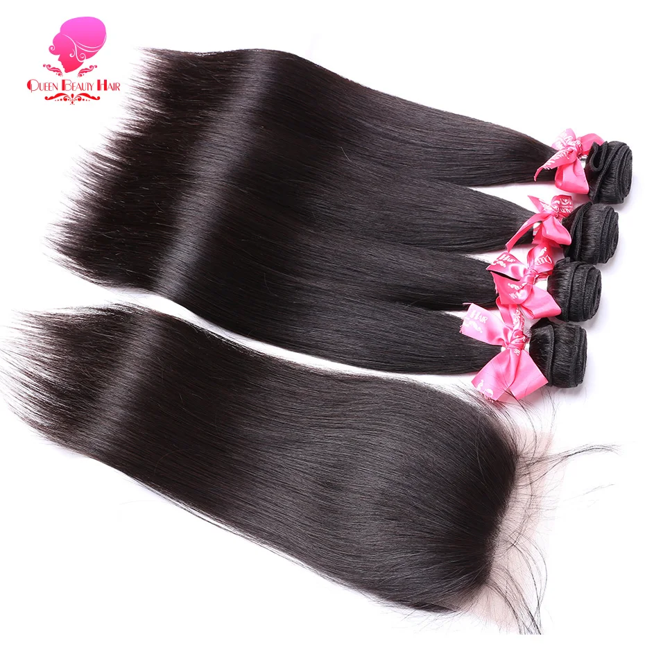 brazilian straight hair with closure (11)
