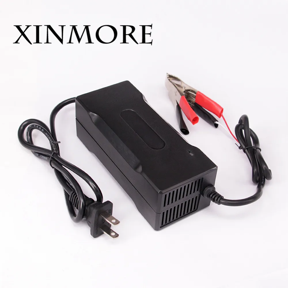 XINMORE 12.6V 8A 7A 6A Lithium Battery Charger For 12V Ebike E bike Li